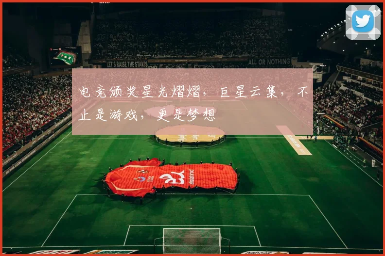电竞颁奖星光熠熠，巨星云集，不止是游戏，更是梦想